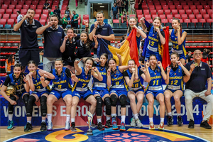 Naționala feminină U16 a câștigat divizia B a Campionatului European de baschet și s-a calificat în divizia superioară