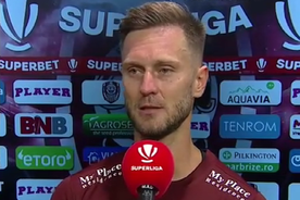 Damjan Djokovic a marcat primul gol de la revenirea la CFR Cluj și a explicat de ce s-a bucurat reținut: „Îmi era și frică”