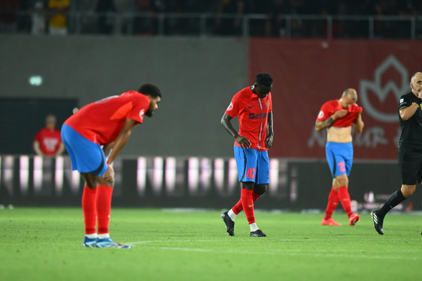 Suporterii celor de la FCSb și-au pierdut răbdarea, după ce campioana României a pierdut și cu Hermannstadt, scor 2-0, în runda #7 din Superliga.