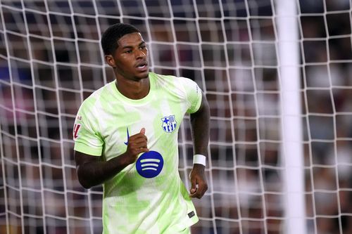 Marcus Rashford a fost criticat de fanii Barcelonei / Foto: Imago Images