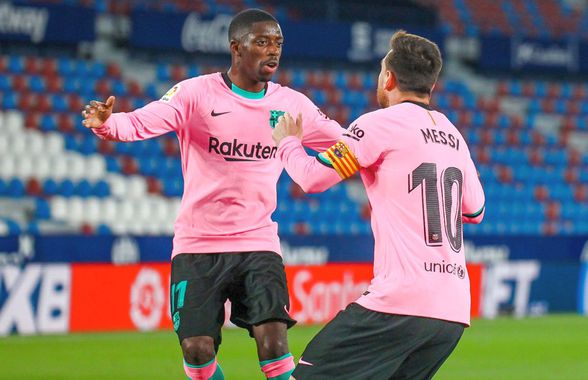 Ousmane Dembele îl elogiază pe Messi: „Mi-a oferit atât de multe sfaturi”