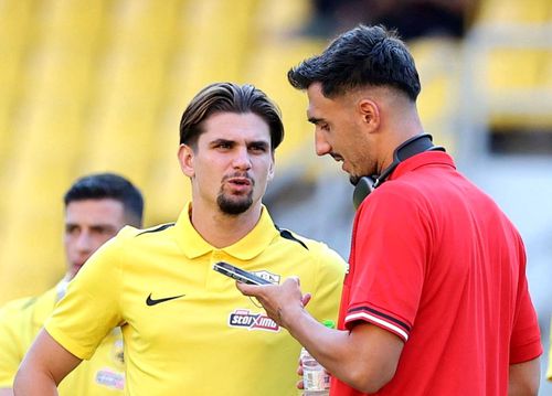 Răzvan Marin și Andrei Ivan, în Grecia / foto: Facebook