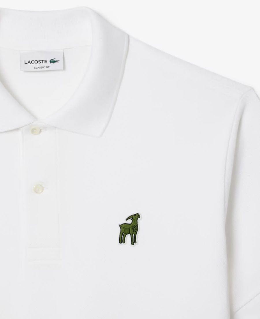 Logo-ul Lacoste schimbat dintr-un crocodil într-un țap/Foto: X (Shtreetwear) Mutarea ingenioasă de marketing realizată de sponsorul lui Djokovic la US Open: „Cel mai bun din toate timpurile”