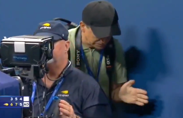 Eroare de neiertat la US Open: un fotograf a fost dat afară imediat