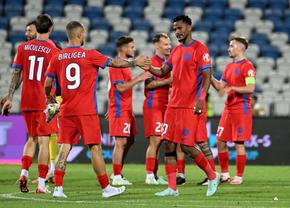 Încă o problemă pentru FCSB: omul de bază poate rata meciul cu Aberdeen