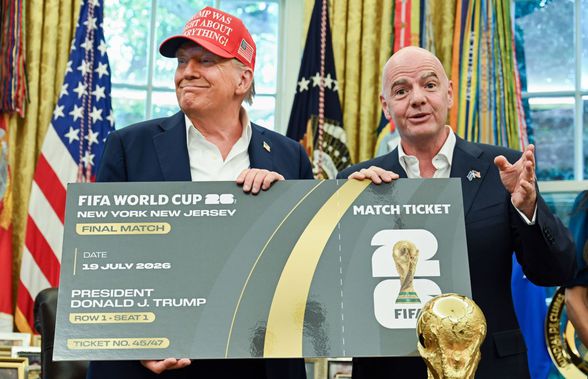 Donald Trump și Gianni Infantino au făcut anunțul » Când va avea loc tragerea la sorți pentru Campionatul Mondial din 2026
