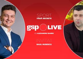 Azi, la GSP Live, cu Barbu și Rusescu: FCSB și CFR sunt la retrogradare!