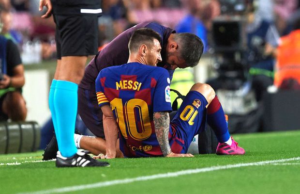 BARCELONA - VILLARREAL 2-1 // VIDEO Ce nu s-a văzut la TV! Leo Messi, disperat pe teren după ce s-a accidentat: „Nu mă pot rupe iar, nu mă pot rupe iar!”