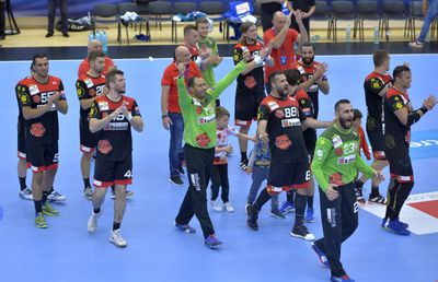 Dinamo - GOG Gudme 35-28 » VIDEO+FOTO Roș-albii înving în derby-ul cu GOG Gudme și sunt lideri în grupa din Liga Campionilor