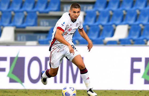 Ce transfer a reușit Cagliari! Un fundaș renumit vine să joace alături de Răzvan Marin
