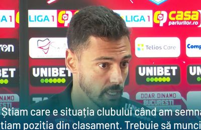 Andre Pinto, primele declarații ca jucător al lui Dinamo: „Știam care era situația clubului când am semnat”
