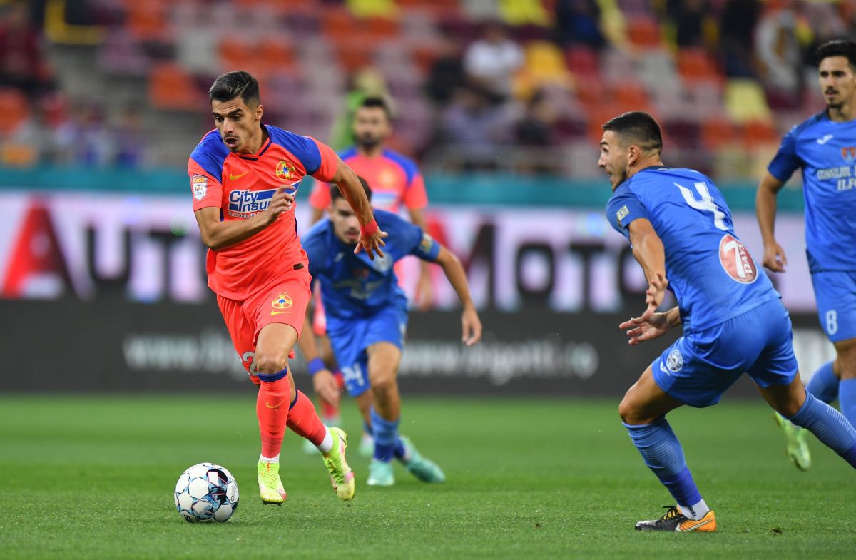 Florin Călinescu, recital la microfon în FCSB - Clinceni: „E vecin cu mine, o aud pe nevastă-sa” + „Îți dau o mașină de spălat folosită puțin”