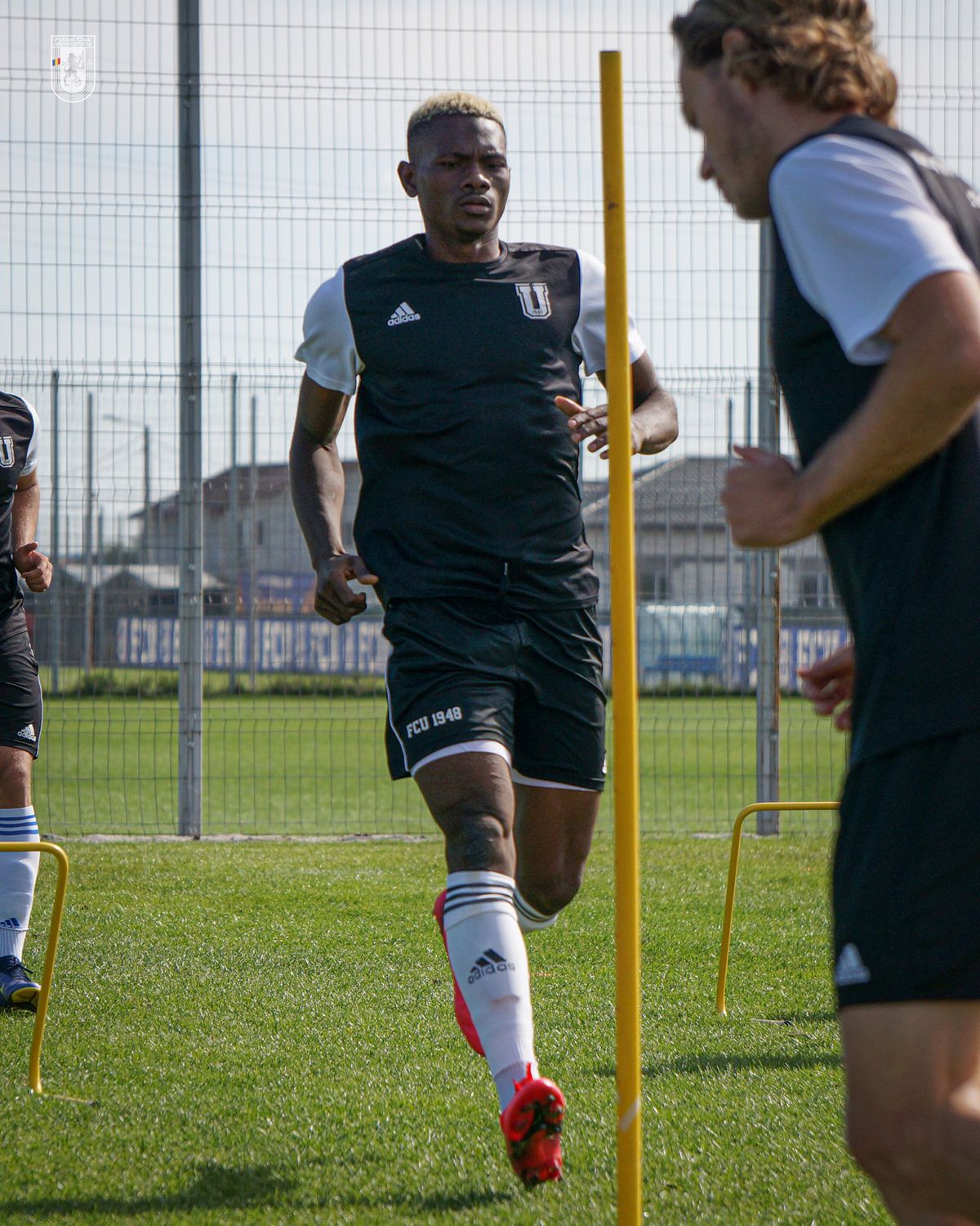 Jibril Ibrahim, la primul antrenament la FCU Craiova