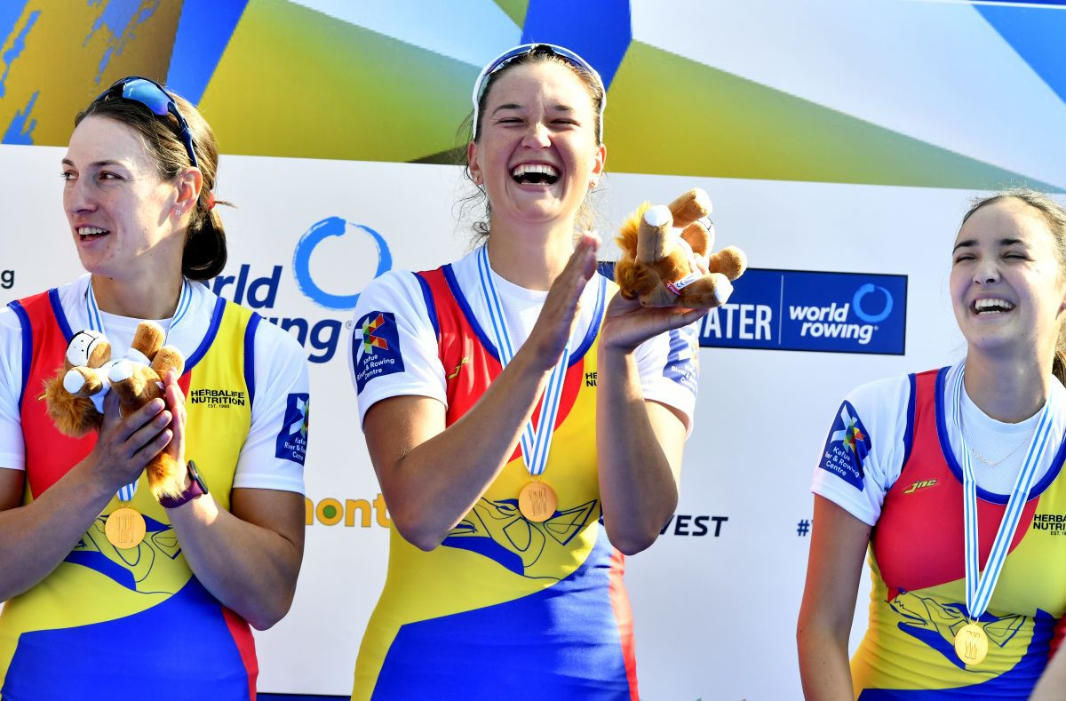 Aur pentru barca de 8+1 a României la Mondialele de la Racice