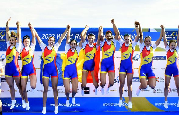 Strălucim din nou la Racice » Barca de 8+1 aduce României cea de-a patra medalie de aur de la Campionatele Mondiale + Uluitorul efort al Simonei Radiș