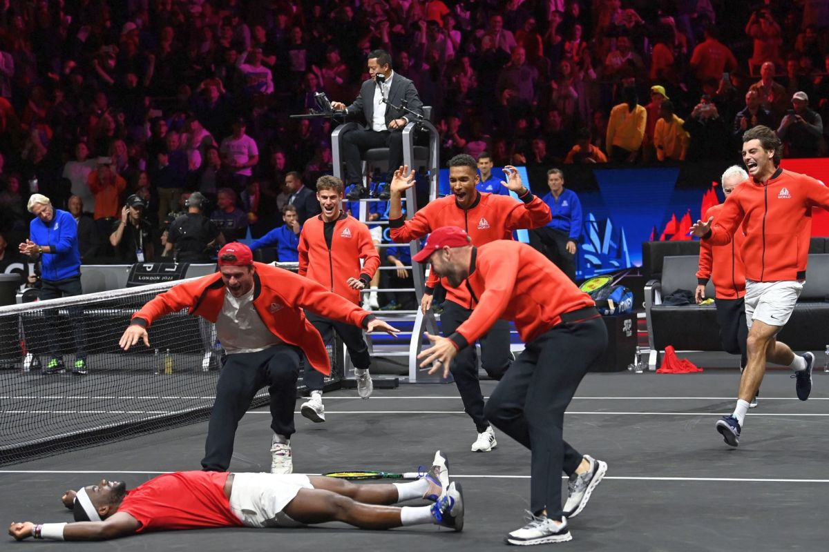 Restul Lumii la putere! Europa, învinsă pentru prima oară în Laver Cup » Novak Djokovic a pierdut un meci capital