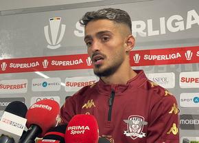 Eroul Rapidului, după ce a decis derby-ul cu CFR Cluj: „Asta e meseria mea”