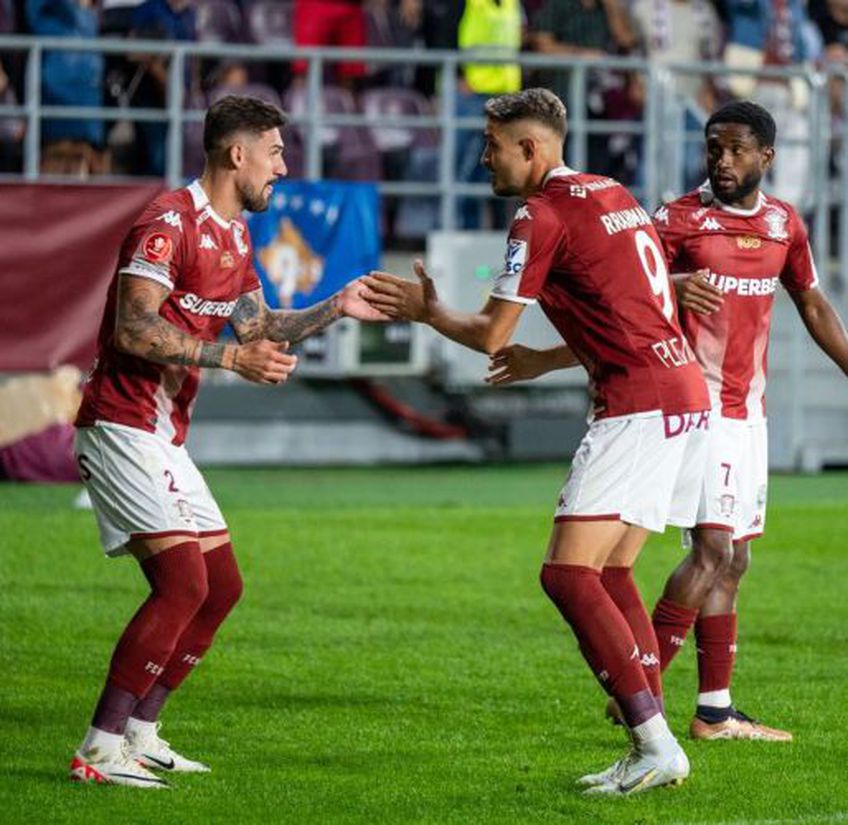 Rapid a urcat pe podium după victoria cu CFR Cluj