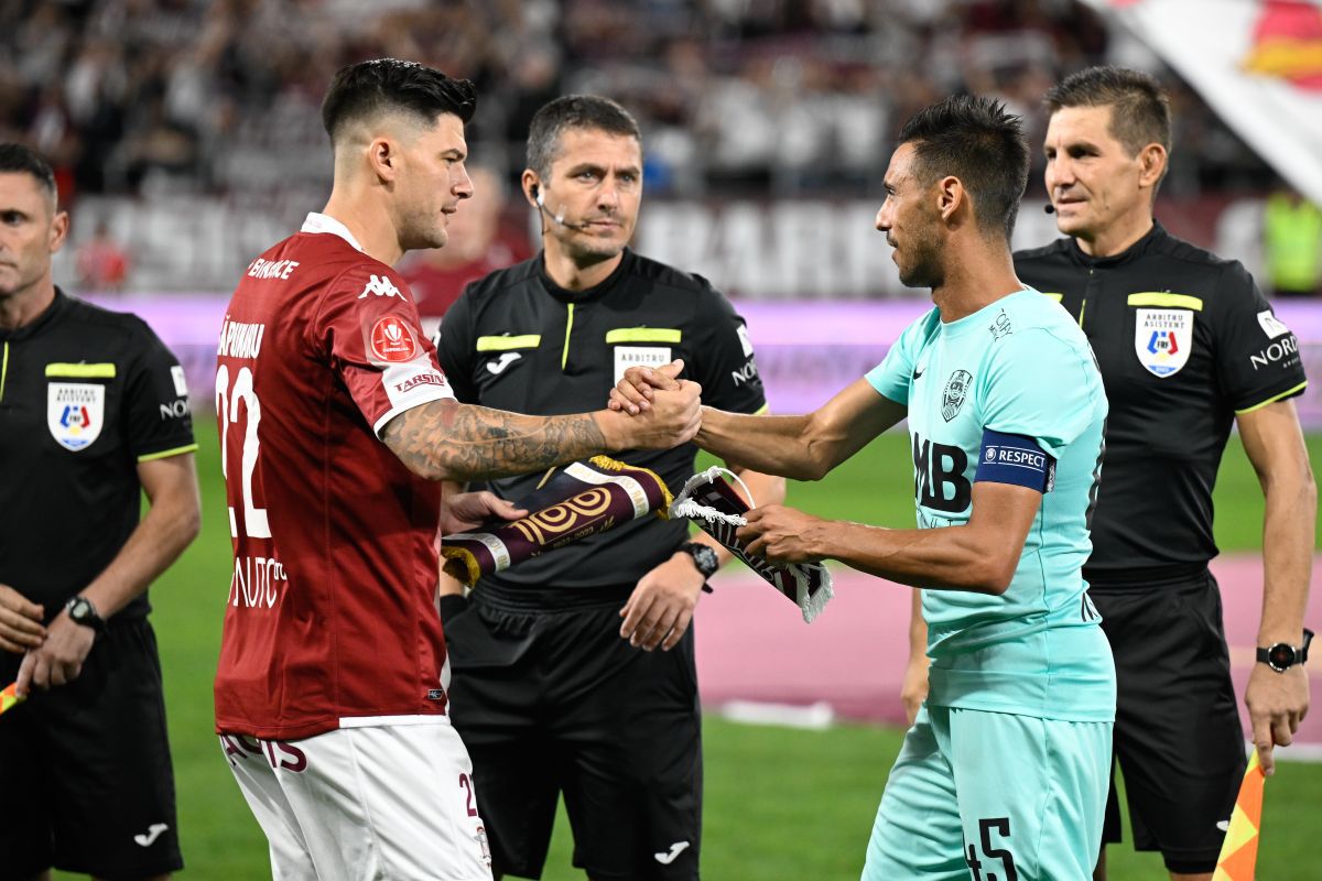 Rrahmani, gest politic provocator în Rapid – CFR: „Kosovo e Albania”. Se va sesiza FRF precum a făcut FIFA în cazurile Shaqiri și Xhaka?