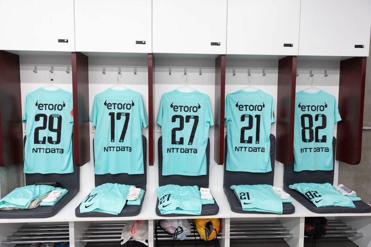 Imagini din vestiarul CFR-ului înaintea meciului cu Rapid