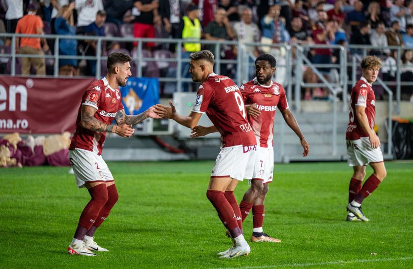 Rapid a învins-o pe CFR Cluj, scor 3-1, în ultima partidă a rundei cu numărul 10 din Superliga.