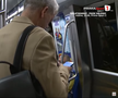 Valeriu Iftime merge cu metroul prin București