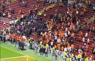 Conflict la Galatasaray - PAOK » A fost nevoie de intervenția forțelor de ordine