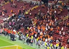 Conflict la Galatasaray - PAOK » A fost nevoie de intervenția forțelor de ordine