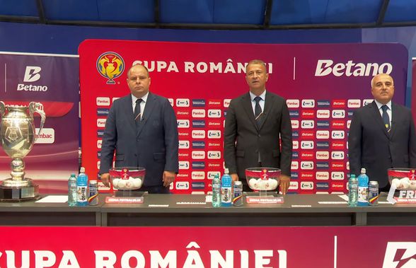 Știm cele 4 grupe din Cupa României Betano! ȘOC: Dinamo - FCSB în prima rundă » Programul complet al meciurilor