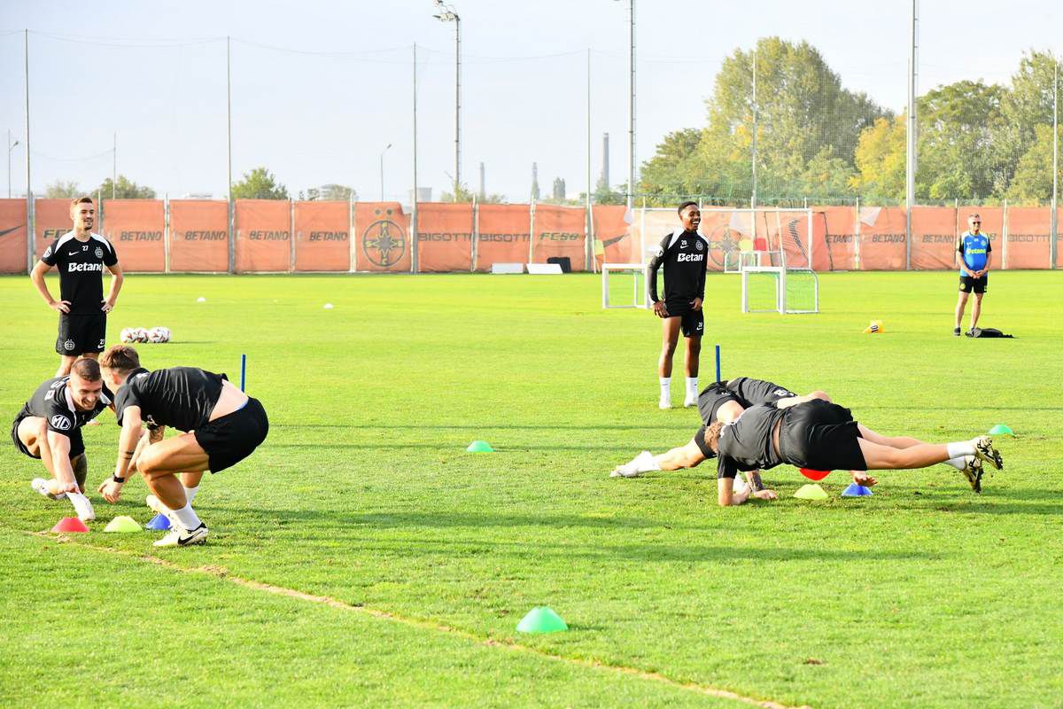 Antrenament FCSB - 25 septembrie