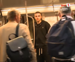 Valeriu Iftime merge cu metroul prin București