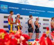 Florin Arteni, Florin Lehaci - argint dublu rame la CM 2025 Foto: FR Canotaj/Balint Czucz