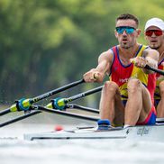 Marian Enache și Andrei Cornea Foto: FR Canotaj/Balint Czucz
