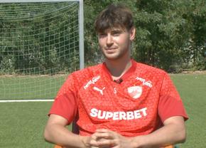 Dinamovistul Mazilu l-a avut ca model pe fotbalistul de la FCSB: „Asta îmi plăcea la el”