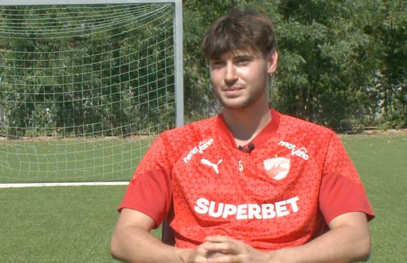 Dinamovistul Mazilu l-a avut ca model pe fotbalistul de la FCSB: „Asta îmi plăcea la el”