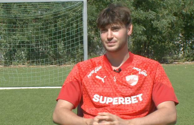 Dinamovistul Mazilu l-a avut ca model pe fotbalistul de la FCSB: „Asta îmi plăcea la el”