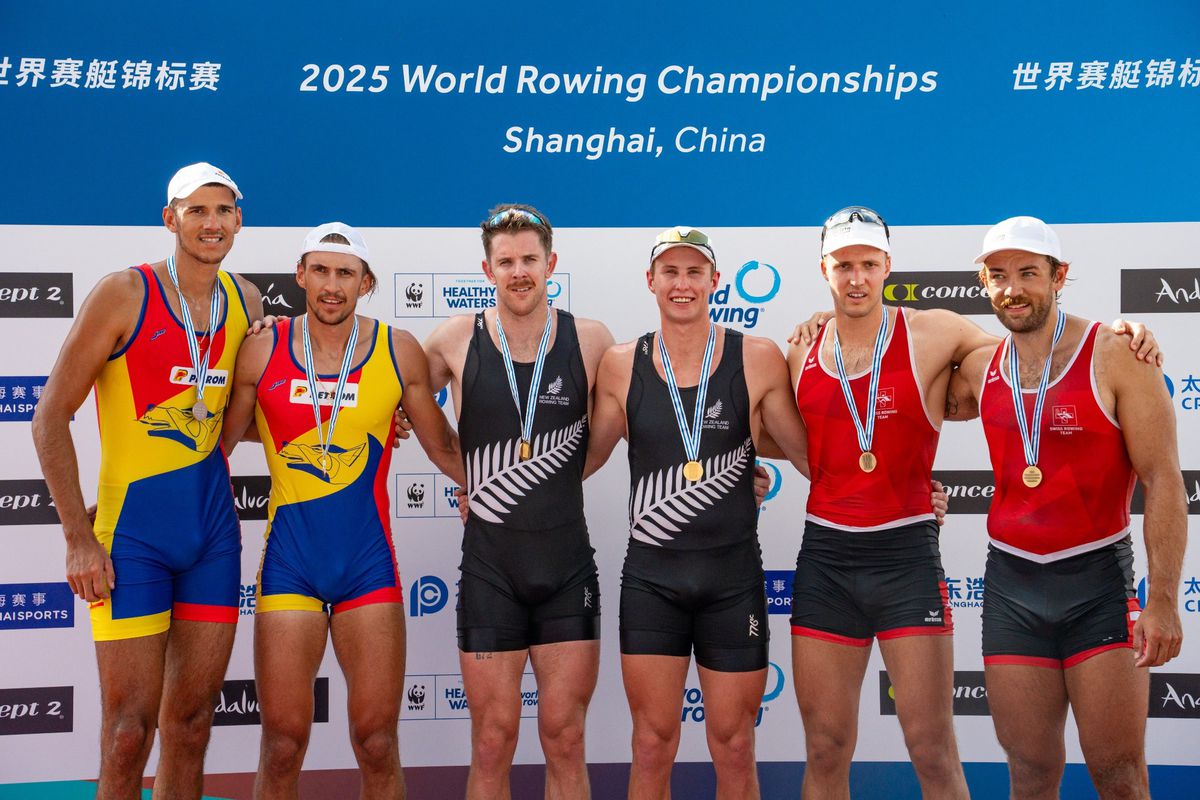 Florin Arteni, Florin Lehaci - argint la CM canotaj 2025