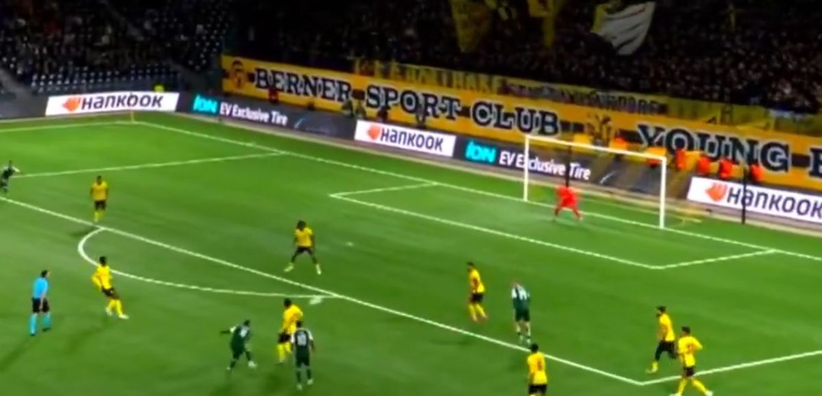 Concurs de gafe în Young Boys - Panathinaikos