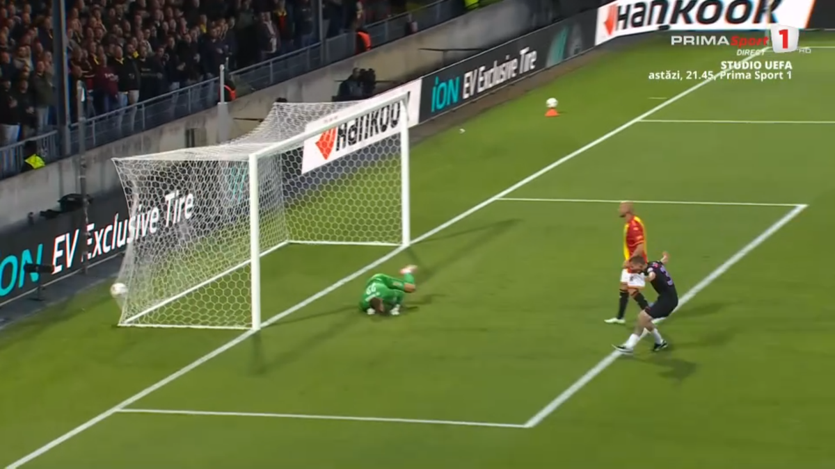 David Miculescu, eroul celor de la FCSB în Europa League: „Când nu mai pot, ridic mâna”