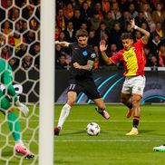 David Miculescu, în Go Ahead Eagles - FCSB, în Europa League/ foto Imago Images