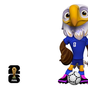 Clutch, mascota SUA / Foto: FIFA