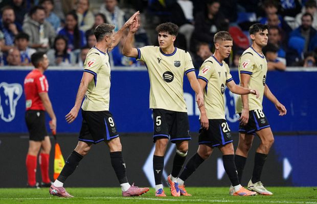 Barcelona, „remontada” cu echipa lui Horațiu Moldovan, după ce portarul catalanilor a comis-o grav în prima repriză