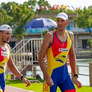 Florin Arteni, Florin Lehaci - argint dublu rame la CM 2025 Foto: FR Canotaj/Balint Czucz
