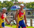 Florin Arteni, Florin Lehaci - argint dublu rame la CM 2025 Foto: FR Canotaj/Balint Czucz