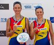 Simona Radiș și Magdalena Rusu - aur la dublu rame CM 2025 Foto: FR Canotaj/Balint Czucz