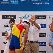 Florin Arteni, Florin Lehaci - argint dublu rame la CM 2025 Foto: FR Canotaj/Balint Czucz