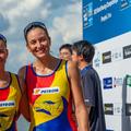 Magdalena Rusu și Simona Radiș - aur la dublu rame CM 2025 Foto: FR Canotaj/Balint Czucz