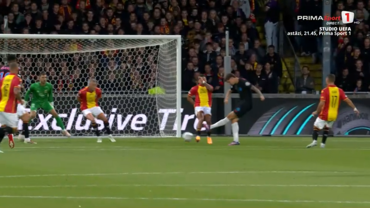 Golul marcat de David Miculescu în Go Ahead Eagles - FCSB