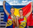 Simona Radiș și Magdalena Rusu - aur la dublu rame CM 2025 Foto: FR Canotaj/Balint Czucz