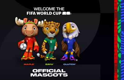 FIFA a prezentat mascotele pentru Campionatul Mondial 2026 » 3 animale reprezentative pentru fiecare țară organizatoare